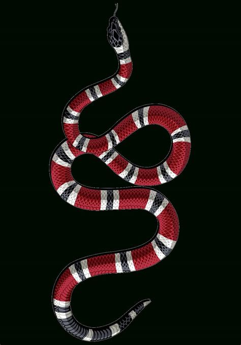 gucci red snake wallpaper iphone x|Gucci snake transparent.